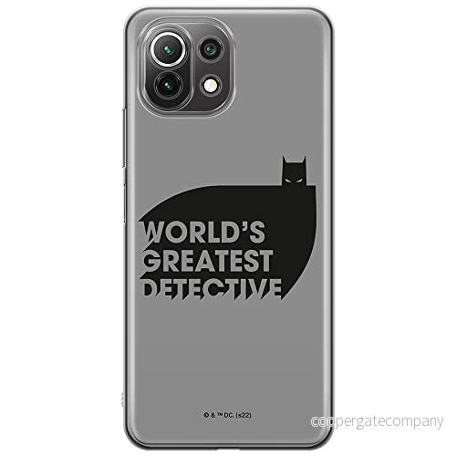 ERT GROUP mobiltelefonfodral för Xiaomi 11 LITE 4G/5G originalt och officiellt licensierat DC mönster Batman 051, fodral tillverkad av TPU plast 5905131543899