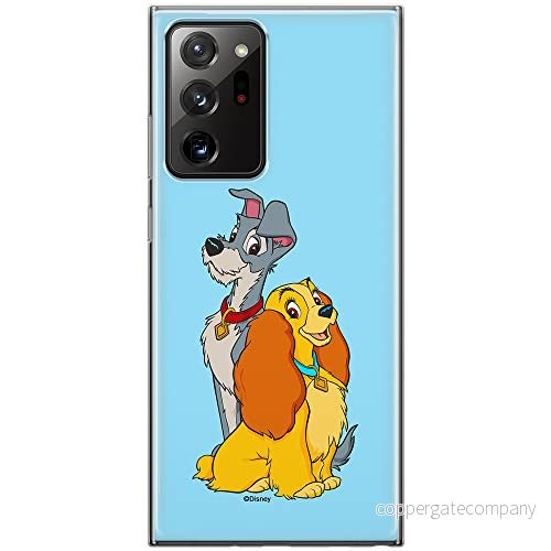 ERT GROUP mobiltelefonfodral för Samsung GALAXY NOTE 20 ULTRA originalt och officiellt licensierat Disney mönster Lady and the Tramp 003, fodral tillverkad av TPU plast 5905131152503