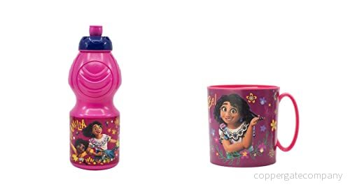 ALMACENESADAN 4850, Pack tillbaka till Cole Charm; bestående av 350 ml mikrovågsugn kopp och 400 vattenflaska, återanvändbar produkt, BPA fri 8435510348502