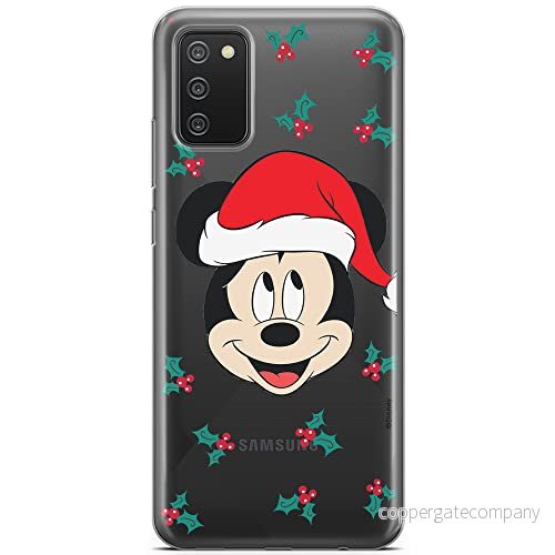ERT GROUP mobiltelefonfodral för Samsung A02S originalt och officiellt licensierat Disney mönster Mickey 040 optimalt anpassad till formen på mobiltelefonen, gedeeltelijk transparant 5903040225042