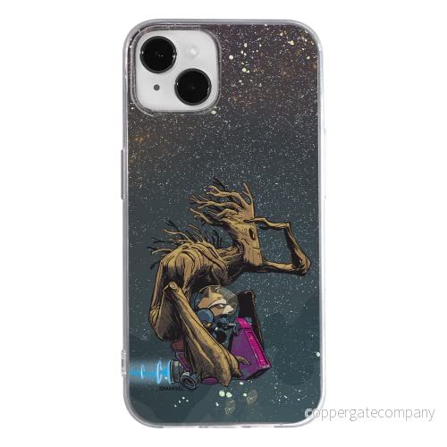 ERT GROUP mobiltelefonfodral för Apple Iphone 14 PLUS originalt och officiellt licensierat Marvel mönster Guardians of the Galaxy 004, fodral tillverkad av TPU plast 5905131892478