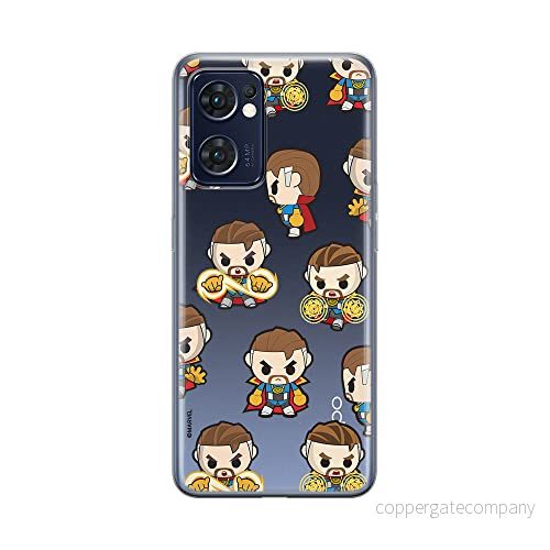 ERT GROUP mobiltelefonfodral för Oppo RENO 7 5G originalt och officiellt licensierat Marvel mönster Dr Strange 001 optimalt anpassad till formen på mobiltelefonen, gedeeltelijk transparant 5905511314958