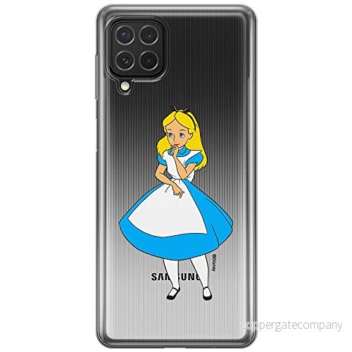 ERT GROUP mobiltelefonfodral för Samsung F62 / M62 originalt och officiellt licensierat Disney mönster Alice 010 optimalt anpassad till formen på mobiltelefonen, gedeeltelijk transparant 5905131195272