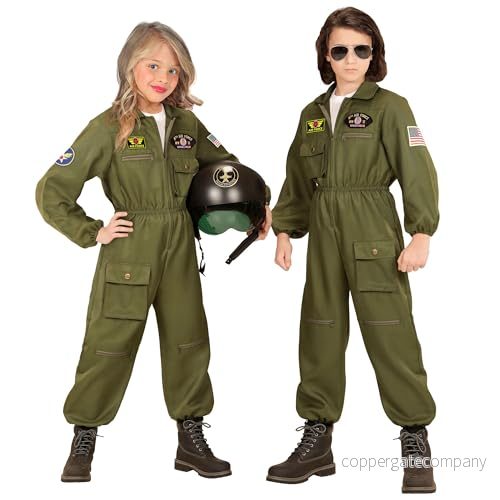 ”FIGHTER JET PILOT” (overaller) (164 cm/1416 år) 8003558655397 ”FIGHTER JET PILOT” (overaller) (164 cm/1416 år) 8003558655397