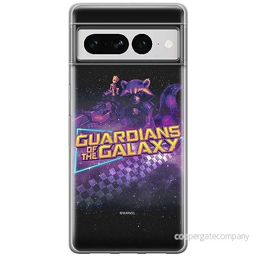 ERT GROUP mobiltelefonfodral för Google PIXEL 7 PRO originalt och officiellt licensierat Marvel mönster Guardians of the Galaxy 015, fodral tillverkad av TPU plast 5905795164232