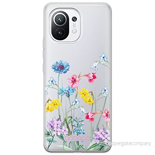 ERT GROUP mobiltelefonfodral för Xiaomi 11 originalt och officiellt licensierat Babaco mönster Flowers 040 optimalt anpassad till formen på mobiltelefonen, gedeeltelijk transparant 5905131311177