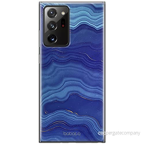ERT GROUP mobiltelefonfodral för Samsung GALAXY NOTE 20 ULTRA originalt och officiellt licensierat Babaco mönster Marble 003 anpassad till formen på mobiltelefonen, fodral tillverkad av TPU plast 5903040363102