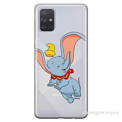 ERT GROUP mobiltelefonfodral för Samsung A71 5G originalt och officiellt licensierat Disney mönster Dumbo 015 optimalt anpassad till formen på mobiltelefonen, gedeeltelijk transparant 5905131182449