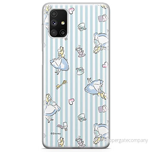 ERT GROUP mobiltelefonfodral för Samsung M51 originalt och officiellt licensierat Disney mönster Alice 001 optimalt anpassad till formen på mobiltelefonen, fodral tillverkad av TPU plast 5903040499108