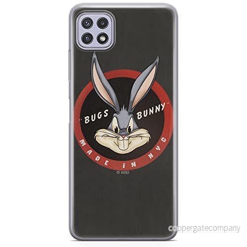 ERT GROUP mobiltelefonfodral för Samsung A22 5G originalt och officiellt licensierat Looney Tunes mönster Bugs 006 optimalt anpassad till formen på mobiltelefonen, fodral tillverkad av TPU plast 5903932807035
