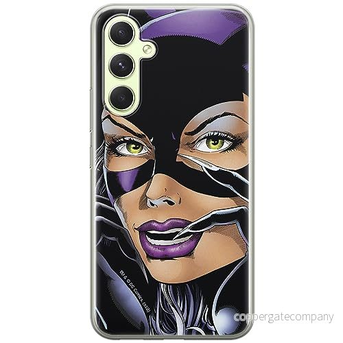 ERT GROUP mobiltelefonfodral för Samsung A54 5G originalt och officiellt licensierat DC mönster Catwoman 005 optimalt anpassad till formen på mobiltelefonen, fodral tillverkad av TPU plast 5905511815417