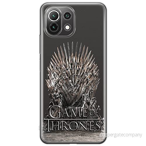 ERT GROUP mobiltelefonfodral för Xiaomi 11 LITE 4G/5G originalt och officiellt licensierat Game od Thrones mönster of 017, fodral tillverkad av TPU plast 5903932706123
