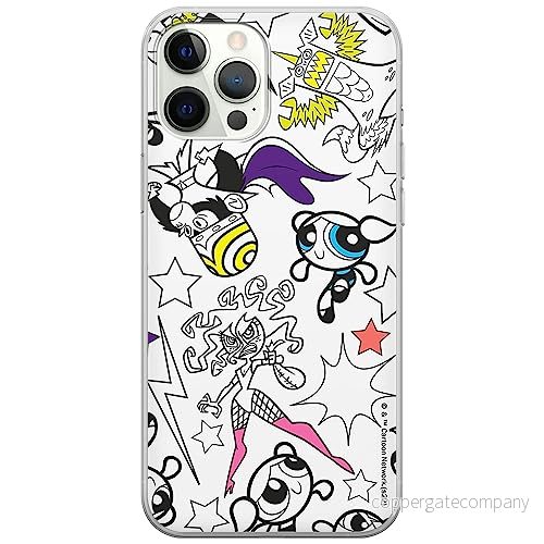 ERT GROUP mobiltelefonfodral för Iphone 12/12 PRO originalt och officiellt licensierat The Powerpuff Girls mönster 017, fodral tillverkad av TPU plast 5905511965075