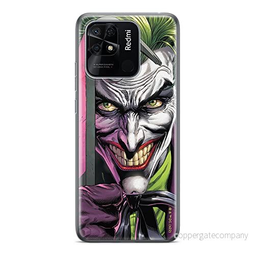 ERT GROUP mobiltelefonfodral för Xiaomi REDMI 10C originalt och officiellt licensierat DC mönster Joker 014 optimalt anpassad till formen på mobiltelefonen, fodral tillverkad av TPU plast 5905511533625