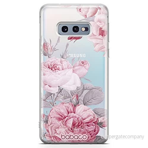 ERT GROUP mobiltelefonfodral för Samsung S10e originalt och officiellt licensierat Babaco mönster Flowers 050 optimalt anpassad till formen på mobiltelefonen, gedeeltelijk transparant 5905131347398