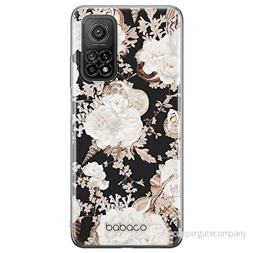 ERT GROUP mobiltelefonfodral för Huawei P20 originalt och officiellt licensierat Babaco mönster Flowers 044 Vit optimalt anpassad till formen på mobiltelefonen, fodral tillverkad av TPU plast 5905131326256