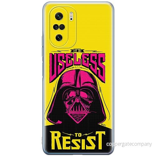 ERT GROUP mobiltelefonfodral för Xiaomi MI 11i/ REDMI K40/K40 PRO/POCO F3/ F3 PRO originalt och officiellt licensierat Star Wars mönster Darth Vader 024, fodral tillverkad av TPU plast 5905511882969