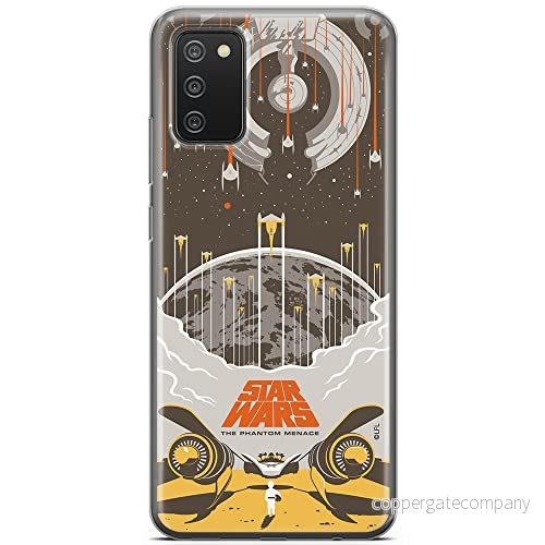 ERT GROUP mobiltelefonfodral för Samsung A02S originalt och officiellt licensierat Star Wars mönster 028 optimalt anpassad till formen på mobiltelefonen, fodral tillverkad av TPU plast 5903040232859