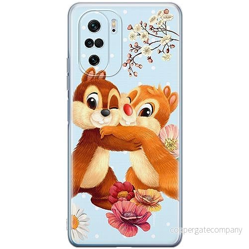 ERT GROUP mobiltelefonfodral för Xiaomi MI 11i/ REDMI K40/K40 PRO/POCO F3/ F3 PRO originalt och officiellt licensierat Disney mönster Chip & Dale 003, fodral tillverkad av TPU plast 5905511893200