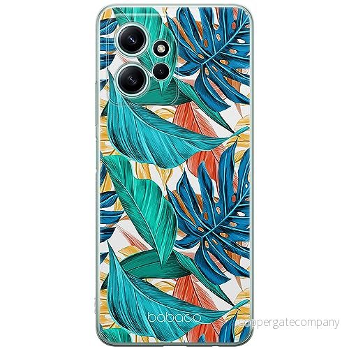 ERT GROUP mobiltelefonfodral för Xiaomi REDMI NOTE 12 4G originalt och officiellt licensierat Babaco mönster Plants 005 optimalt anpassad till formen på mobiltelefonen, fodral tillverkad av TPU plast 5905511939199