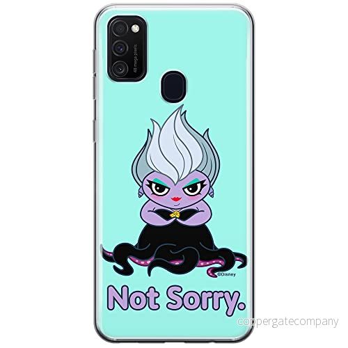 ERT GROUP mobiltelefonfodral för Samsung M21 / M30S originalt och officiellt licensierat Disney mönster Ursula 004 optimalt anpassad till formen på mobiltelefonen, fodral tillverkad av TPU plast 5905131458841