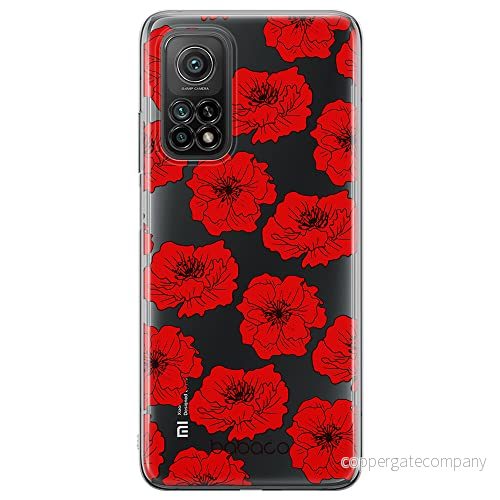 ERT GROUP mobiltelefonfodral för Xiaomi Redmi Note 11T 5G/11S 5G/POCO M4 Pro 5G originalt och officiellt licensierat Babaco mönster Flowers 018, gedeeltelijk transparant 5904805626906