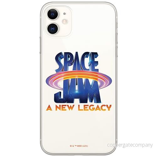 ERT GROUP mobiltelefonfodral för Iphone 11 originalt och officiellt licensierat Looney Tunes mönster Space Jam 001 optimalt anpassad till formen på mobiltelefonen, gedeeltelijk transparant 5905511012847