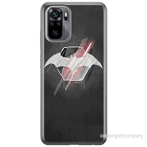 ERT GROUP mobiltelefonfodral för Xiaomi REDMI NOTE 10/ 10S originalt och officiellt licensierat DC mönster Batman 002 optimalt anpassad till formen på mobiltelefonen, fodral tillverkad av TPU plast 5903537185941