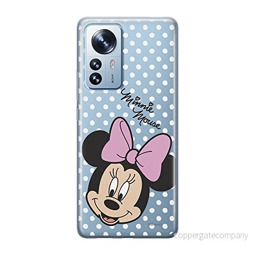 ERT GROUP mobiltelefonfodral för Xiaomi 12 PRO originalt och officiellt licensierat Disney mönster Minnie 008 optimalt anpassad till formen på mobiltelefonen, gedeeltelijk transparant 5905511520120