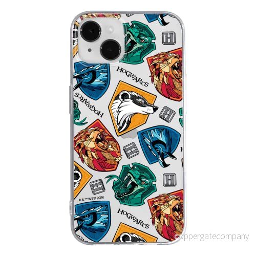 ERT GROUP mobiltelefonfodral för Apple Iphone 14 PLUS originalt och officiellt licensierat Harry Potter mönster 022 anpassad till formen på mobiltelefonen, gedeeltelijk transparant 5905131897176