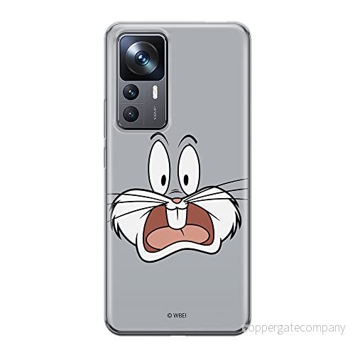 ERT GROUP mobiltelefonfodral för Xiaomi 12T/12T pro/K50 Ultra originalt och officiellt licensierat Looney Tunes mönster Bugs 009 anpassad till formen på mobiltelefonen, fodral tillverkad av TPU plast 5905511577513