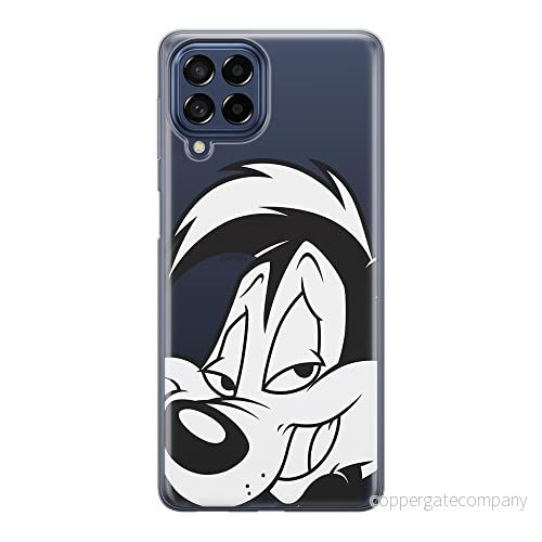 ERT GROUP mobiltelefonfodral för Samsung M33 5G originalt och officiellt licensierat Looney Tunes mönster Pepe Le Pew 001 optimalt anpassad till formen på mobiltelefonen, gedeeltelijk transparant 5905511349424