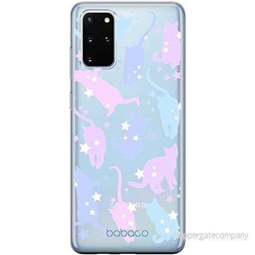 ERT GROUP mobiltelefonfodral för Samsung S20 PLUS / S11 originalt och officiellt licensierat Babaco mönster Cats 016 optimalt anpassad till formen på mobiltelefonen, gedeeltelijk transparant 5905131103604