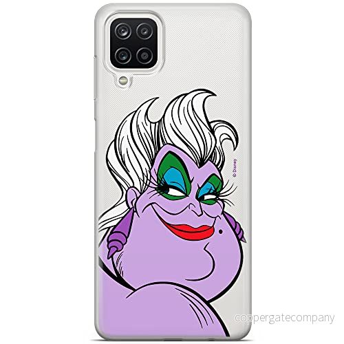 ERT GROUP mobiltelefonfodral för Samsung A12 / M12 originalt och officiellt licensierat Disney mönster Ursula 001 optimalt anpassad till formen på mobiltelefonen, gedeeltelijk transparant 5903040092804