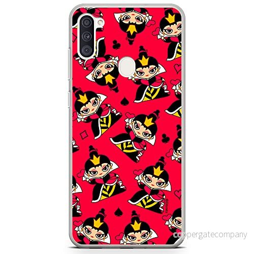 ERT GROUP mobiltelefonfodral för Samsung A11 / M11 originalt och officiellt licensierat Disney mönster Queen of Hearts 002 anpassad till formen på mobiltelefonen, fodral tillverkad av TPU plast 5905131428714
