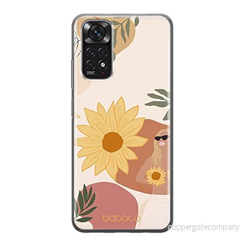 ERT GROUP mobiltelefonfodral för Xiaomi REDMI NOTE 11S 4G / 11 originalt och officiellt licensierat Babaco mönster Flowers 015, fodral tillverkad av TPU plast 5905511564124