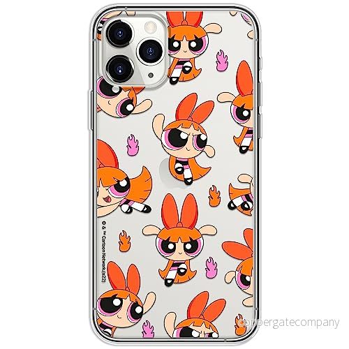 ERT GROUP mobiltelefonfodral för Iphone 11 PRO MAX originalt och officiellt licensierat The Powerpuff Girls mönster 007, gedeeltelijk transparant 5905511957223