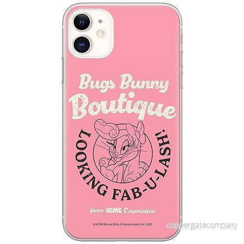 ERT GROUP mobiltelefonfodral för Iphone 11 originalt och officiellt licensierat Looney Tunes mönster Lola 011 optimalt anpassad till formen på mobiltelefonen, fodral tillverkad av TPU plast 5905795074579