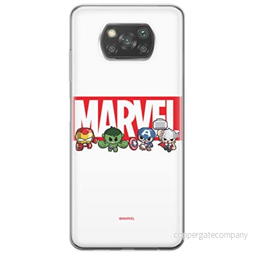 ERT GROUP mobiltelefonfodral för Xiaomi POCOPHONE X3 originalt och officiellt licensierat Marvel mönster 009 optimalt anpassad till formen på mobiltelefonen, fodral tillverkad av TPU plast 5904805178146