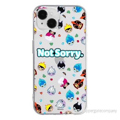 ERT GROUP mobiltelefonfodral för Apple Iphone 14 originalt och officiellt licensierat Disney mönster Villains 005 optimalt anpassad till formen på mobiltelefonen, gedeeltelijk transparant 5905131891877