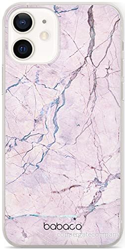 ERT GROUP mobiltelefonfodral för Apple Iphone 12 Mini originalt och officiellt licensierat Babaco mönster Abstract 006 Vit anpassad till formen på mobiltelefonen, fodral tillverkad av TPU plast 5903537991603