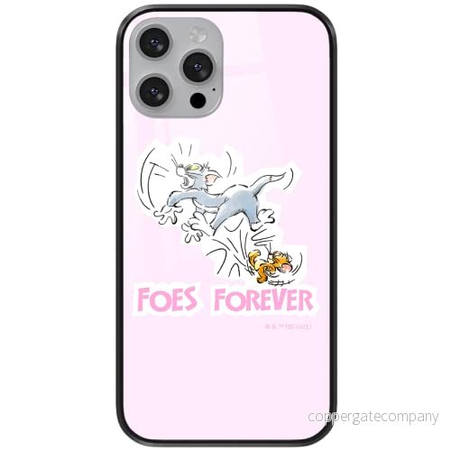 ERT GROUP mobiltelefonfodral för Apple Iphone XR originalt och officiellt licensierat Tom and Jerry mönster 010 tillverkad av härdat glas, optimalt anpassat till mobilens form, skyddsfodral 5904805266065