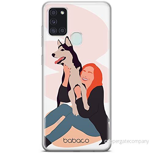 ERT GROUP mobiltelefonfodral för Samsung A21s originalt och officiellt licensierat Babaco mönster Dogs 004 optimalt anpassad till formen på mobiltelefonen, fodral tillverkad av TPU plast 5905131043450