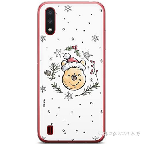 ERT GROUP mobiltelefonfodral för Samsung A01 originalt och officiellt licensierat Disney mönster Winnie the Pooh and friends 025 anpassad till formen på mobiltelefonen, fodral tillverkad av TPU plast 5904805424373