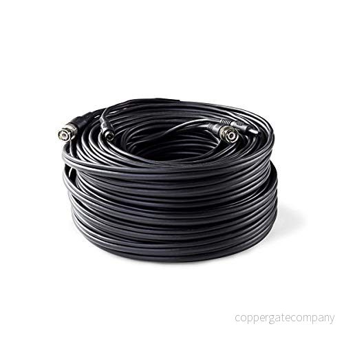 NEDIS CCTV kabel RG59 med förmonterade BNC och DC kontakter, 10 m siamesisk för säkerhetskamera 5412810269440