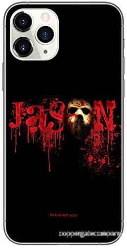 ERT GROUP mobiltelefonfodral för Iphone 11 PRO originalt och officiellt licensierat Horror mönster Friday the 13th 001 optimalt anpassad till formen på mobiltelefonen, fodral tillverkad av TPU plast 5905511095079