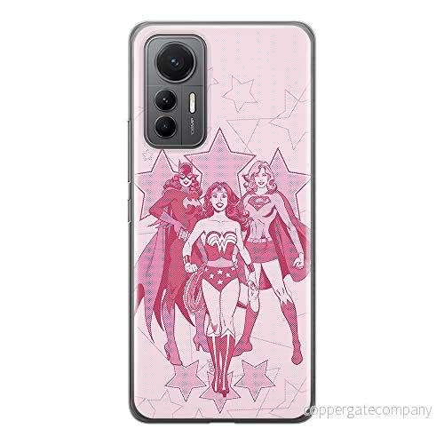 ERT GROUP mobiltelefonfodral för Xiaomi 12 LITE originalt och officiellt licensierat DC mönster Super Girls 002 optimalt anpassad till formen på mobiltelefonen, fodral tillverkad av TPU plast 5905511498016