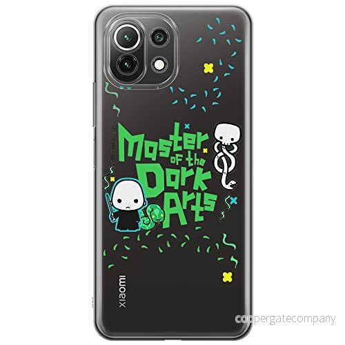 ERT GROUP mobiltelefonfodral för Xiaomi 11 LITE 4G/5G originalt och officiellt licensierat Harry Potter mönster 238, gedeeltelijk transparant 5905131599278