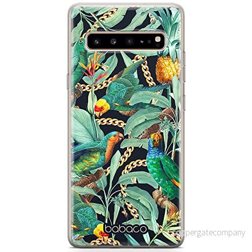 ERT GROUP mobiltelefonfodral för Samsung S10 originalt och officiellt licensierat Babaco mönster Flowers 058 optimalt anpassad till formen på mobiltelefonen, fodral tillverkad av TPU plast 5905131368119