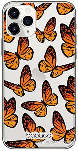 ERT GROUP mobiltelefonfodral för Iphone 11 PRO originalt och officiellt licensierat Babaco mönster Butterflies 002 optimalt anpassad till formen på mobiltelefonen, gedeeltelijk transparant 5904805713576